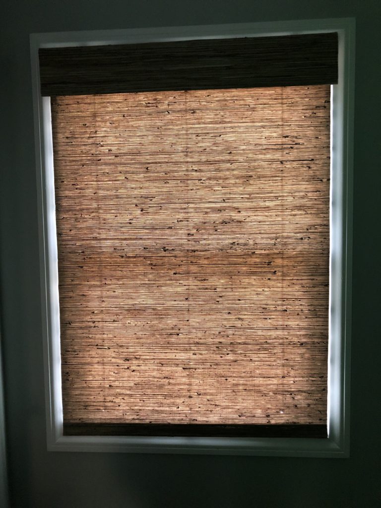 Woven Wood Roman Shade