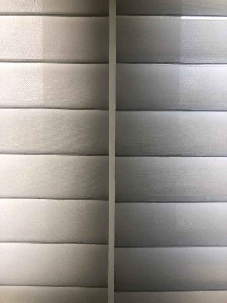 Aligned louvers on Silhouette shade